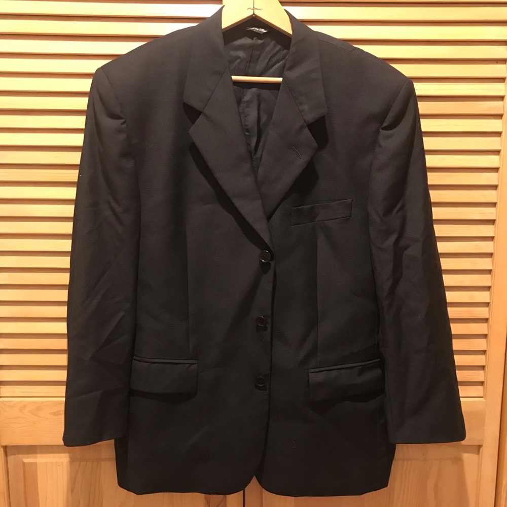 Elegant Black Men's Blazer